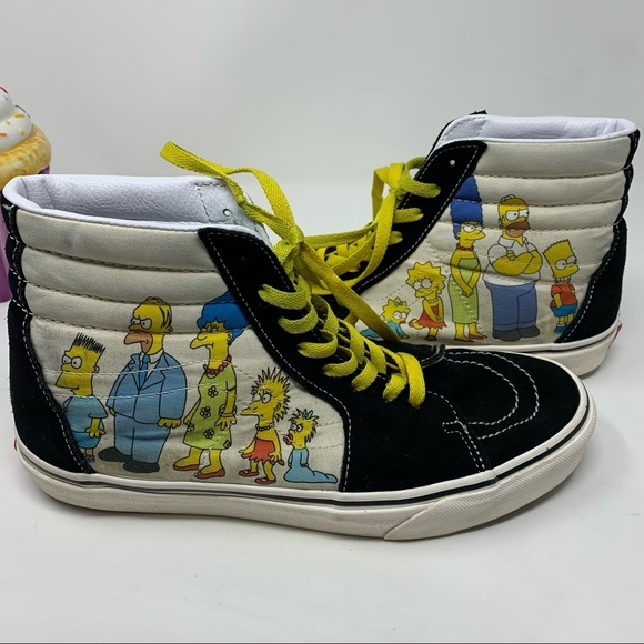 Vans Other - VANS X SIMPSONS MENS 9.5 WOMENS 11 SK8-HI SHOES